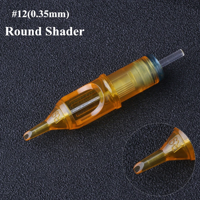 Professional Disposable Sterilized Tattoo Permanent Makeup Needle Cartridges Round Shader 20pcs/box -- 3/5/7/9/11/14RS
Professional Disposable Sterilized Tattoo Permanent Makeup Needle Cartridges Round Shader 20pcs/box -- 3/5/7/9/11/14RS