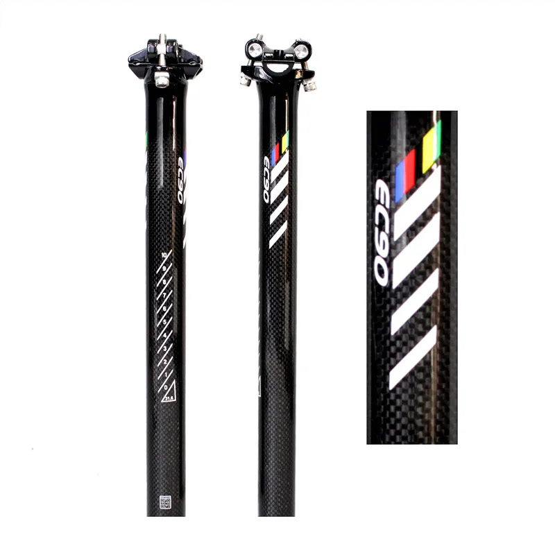 EC90 Color label carbon fiber road mountain bike seat tube 3K bright MTB Bicycle seat tube Riding parts 31.6/30.8/27.2 
EC90 Color label carbon fiber road mountain bike seat tube 3K bright MTB Bicycle seat tube Riding parts 31.6/30.8/27.2
