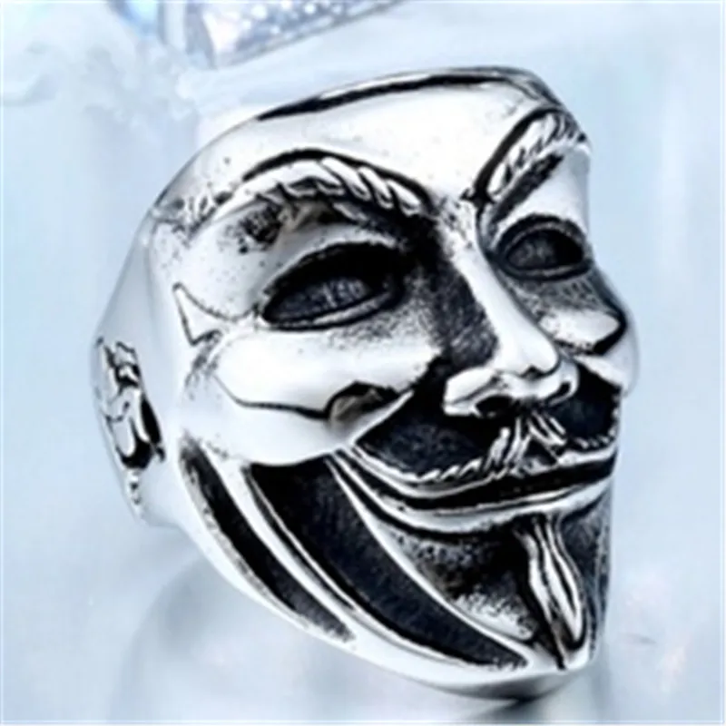 2021 New Classic Decoration European and American Clown Mask Ring Hip Hop Rock Style Men's Creative Wholesale Jewelry
2021 New Classic Decoration European and American Clown Mask Ring Hip Hop Rock Style Men's Creative Wholesale Jewelry