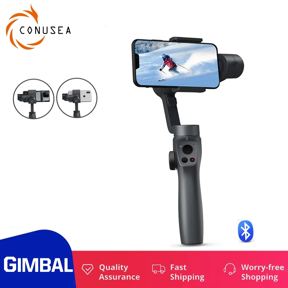 Стабилизатор для смартфона Funsnap Capture2, ручной 3-осевой стабилизатор для смартфонов Samsung, Iphone, Gopro, экшн-камер, Youtube, tiktok, Vlog
Стабилизатор для смартфона Funsnap Capture2, ручной 3-осевой стабилизатор для смартфонов Samsung, Iphone, Gopro, экшн-камер, Youtube, tiktok, Vlog
