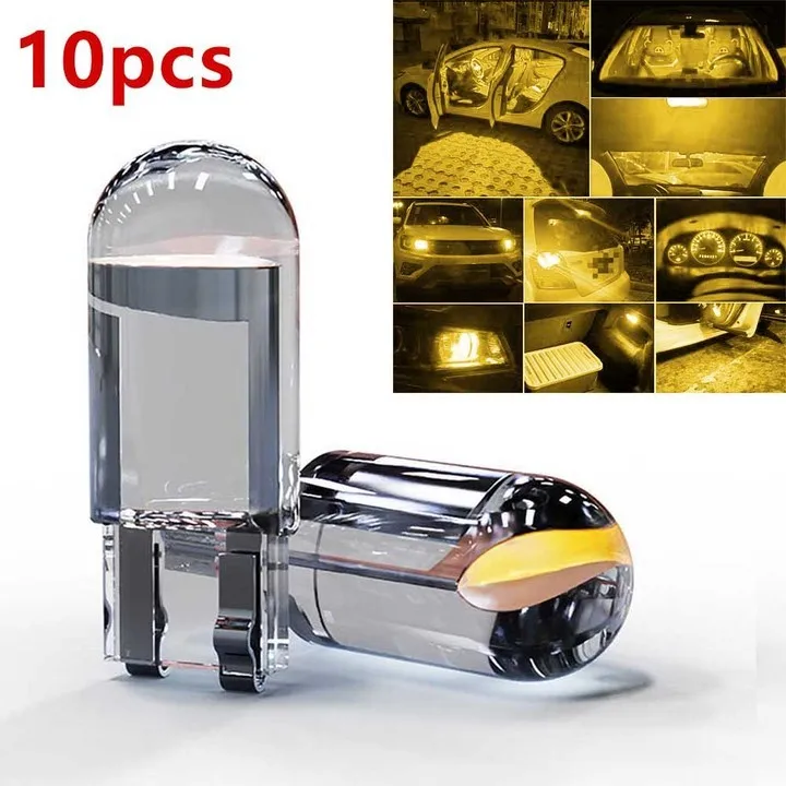 10x Car License Plate Light Yellow Bulbs Error Free Canbus Xenon Sidelight T10 W5W 168 194 Car Side Marker Lights
10x Car License Plate Light Yellow Bulbs Error Free Canbus Xenon Sidelight T10 W5W 168 194 Car Side Marker Lights