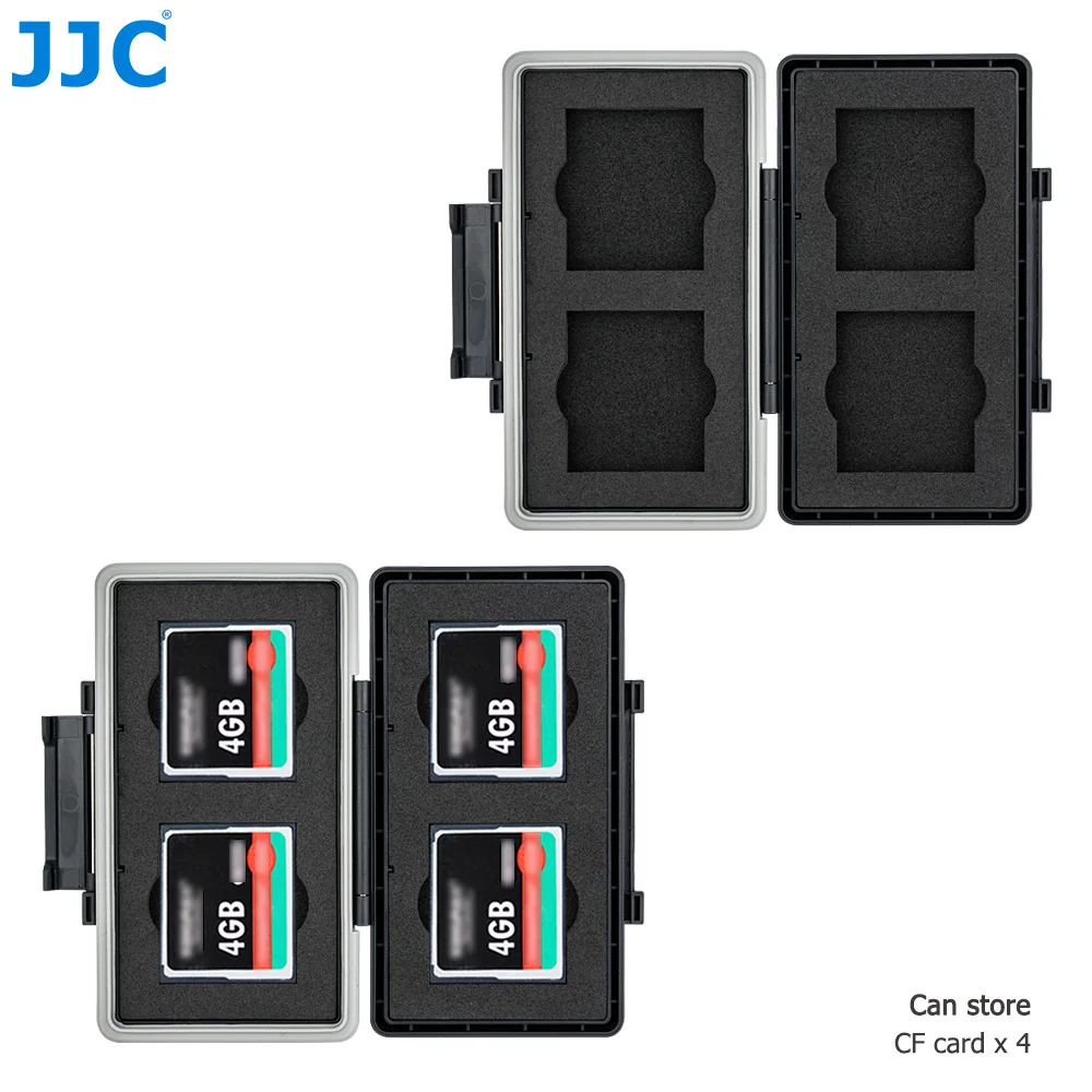 Держатель для карт JJC компактный футляр Canon 5DM4 5DM3 5DM2 5D 5DS R 7DM2 7D 1DC 1DX 1DS 1D 4 слота|Чехлы