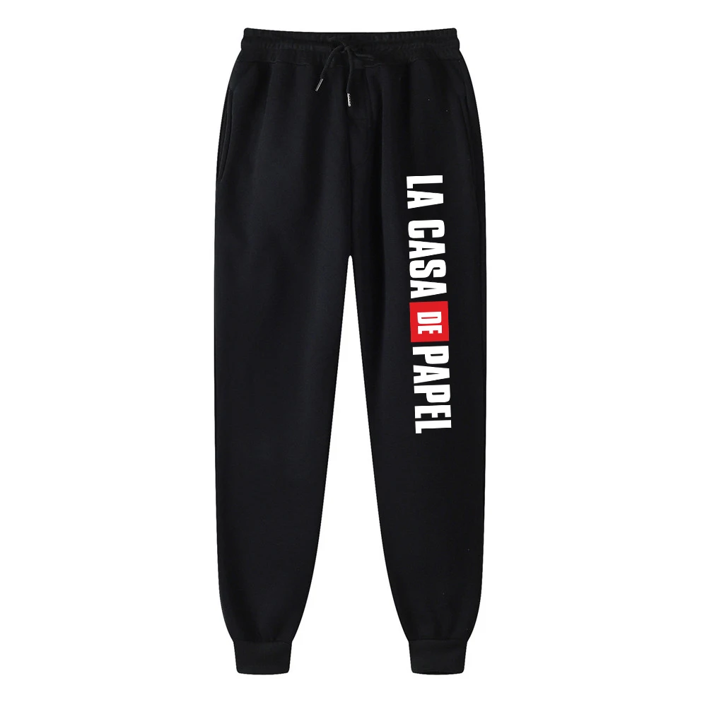 La Casa De Papel Men Pants Fleece Trousers Anime Autumn And Winter Jogging Pants Casual Sports Pants
La Casa De Papel Men Pants Fleece Trousers Anime Autumn And Winter Jogging Pants Casual Sports Pants