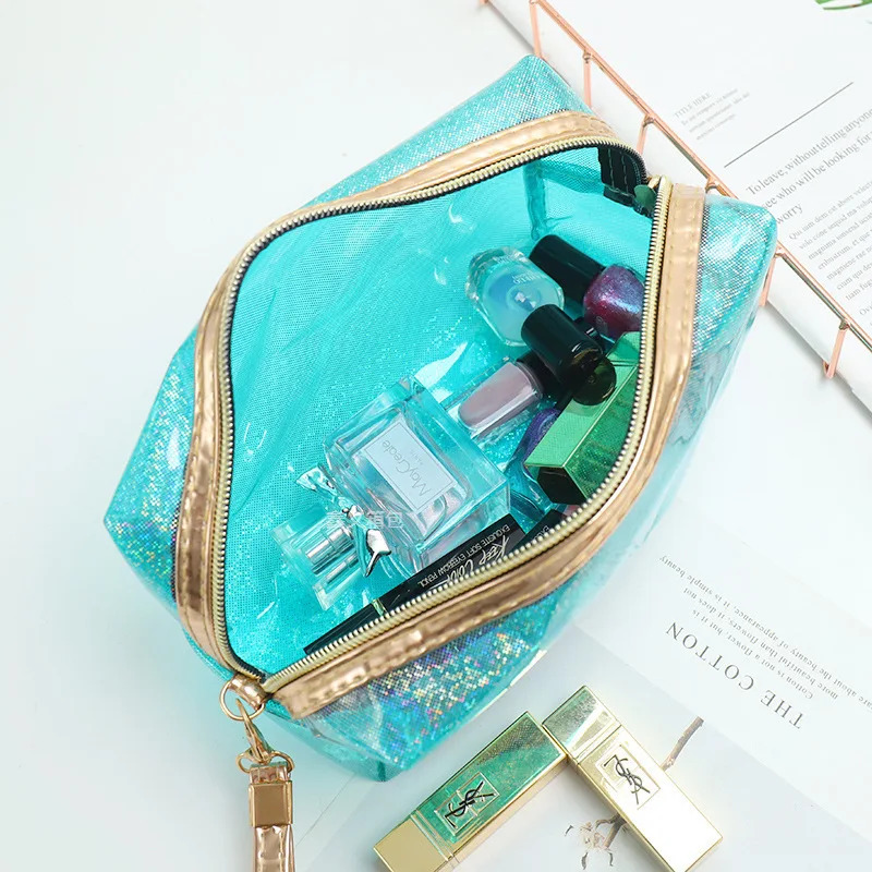 Fashion PVC Laser Transparent Cosmetic Bag Portable Wash Bag Travel Storage Bag Large Capacity Cosmetic Bag Women's Bag
Fashion PVC Laser Transparent Cosmetic Bag Portable Wash Bag Travel Storage Bag Large Capacity Cosmetic Bag Women's Bag
