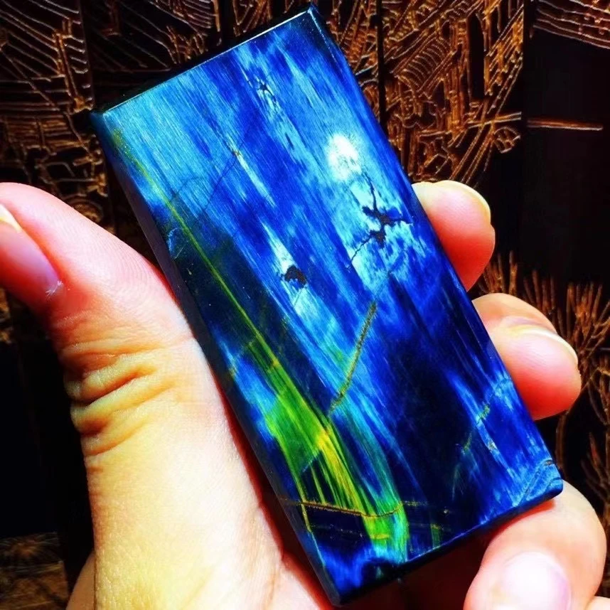 Genuine Natural Blue Pietersite Chatoyant Rectangle Pendant 63.7x30x8mm Namibia Women Men Cat Eye Jewelry AAAAAA 
Genuine Natural Blue Pietersite Chatoyant Rectangle Pendant 63.7x30x8mm Namibia Women Men Cat Eye Jewelry AAAAAA