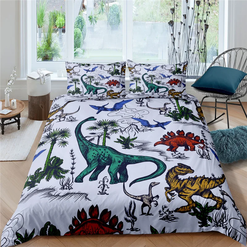 Home Living Luxus Dinosaurier Druck 2/3Pcs Bettbezug-set Kissenbezug Königin Größe und König Größe Kinder Bettwäsche set EU/US/A
Home Living Luxus Dinosaurier Druck 2/3Pcs Bettbezug-set Kissenbezug Königin Größe und König Größe Kinder Bettwäsche set EU/US/A