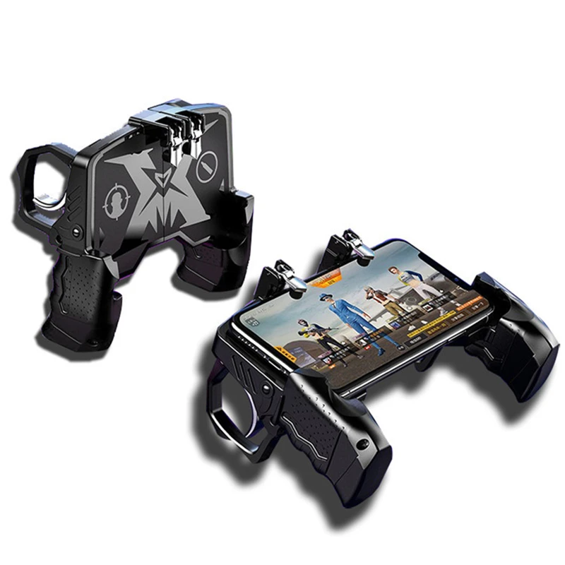 

PUBG Controller Control for Phone Gamepad Joystick Android iPhone Trigger Free Fire Mobile Game Pad Pupg Hand Cellphone Gaming