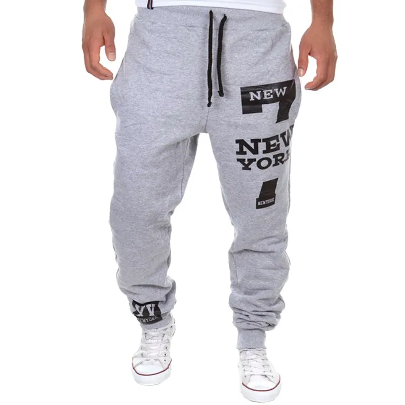 Men Print New York Fashion Sports Pants Long Casual Drawstring Trousers Male Gym Fitness Sweatpants Exercise Wear
Men Print New York Fashion Sports Pants Long Casual Drawstring Trousers Male Gym Fitness Sweatpants Exercise Wear