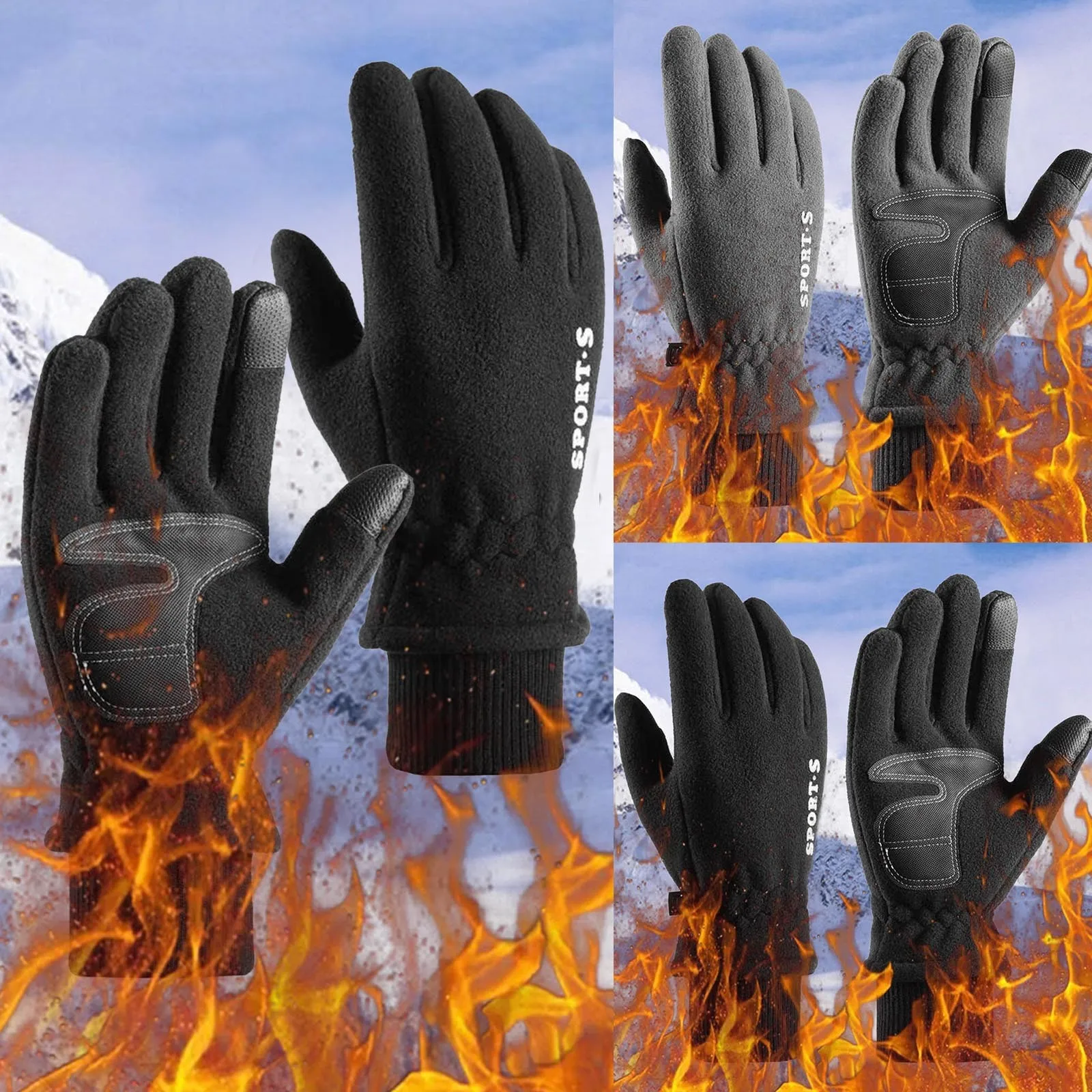 Мужские и женские зимние варежки из силикагеля и флиса, Нескользящие варежки для вождения с сенсорным экраном, бархатные толстые теплые спо...
Мужские и женские зимние варежки из силикагеля и флиса, Нескользящие варежки для вождения с сенсорным экраном, бархатные толстые теплые спо...
