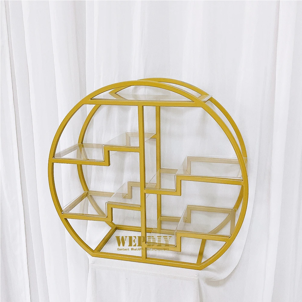 3-layer dessert table decoration tray display rack Iron bird cage afternoon tea snack stand cake stand 
3-layer dessert table decoration tray display rack Iron bird cage afternoon tea snack stand cake stand