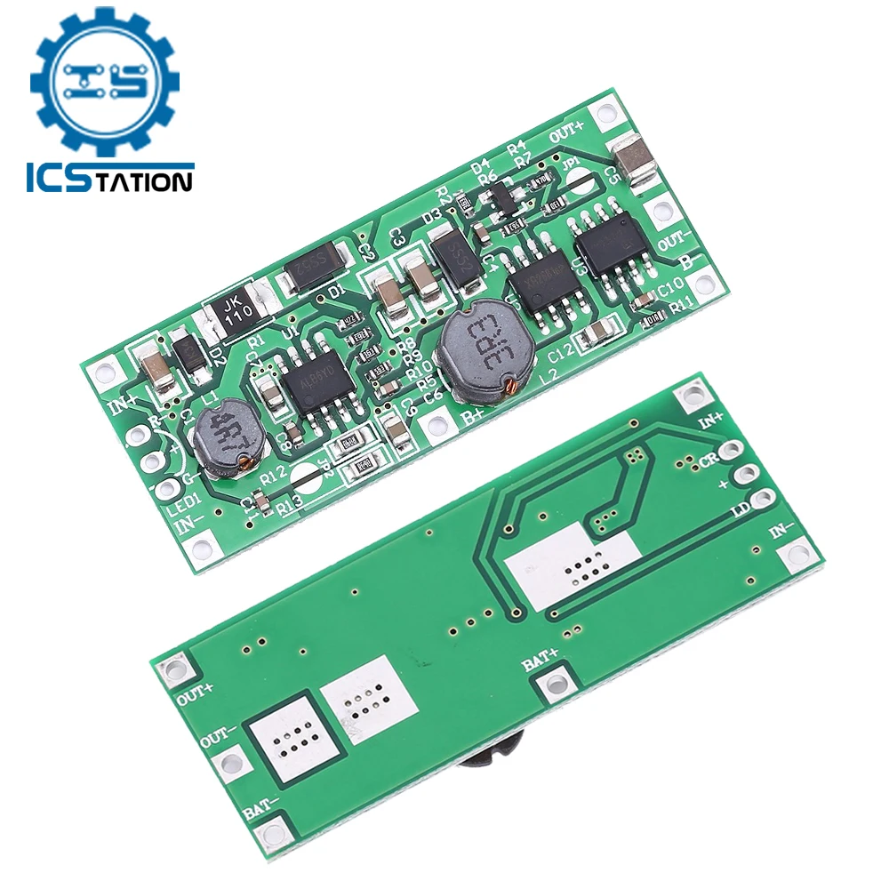 DC 5V-12V to 9V UPS Voltage Converter Module Charging Board for 18650 Lithium Battery UPS Uninterruptible Power Supply Control
DC 5V-12V to 9V UPS Voltage Converter Module Charging Board for 18650 Lithium Battery UPS Uninterruptible Power Supply Control