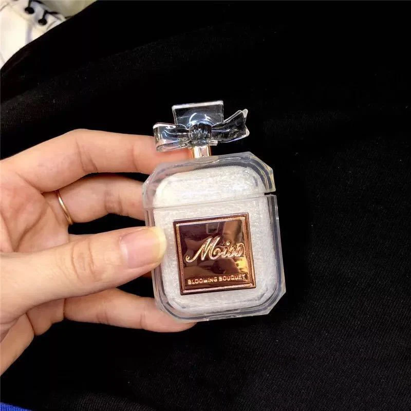 3D luxury Perfume bottle Silicone Cover For apple Airpods 2 1 Case bluetooth headphone accesorios cute Earphone Protective Case
3D luxury Perfume bottle Silicone Cover For apple Airpods 2 1 Case bluetooth headphone accesorios cute Earphone Protective Case