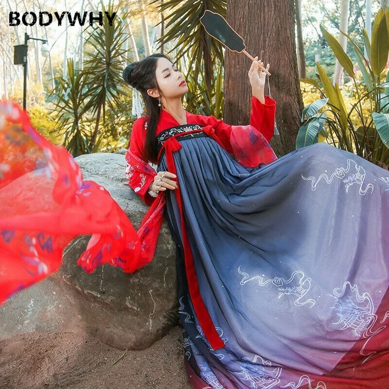 Новинка 2020, женское китайское традиционное платье Hanfu с вышивкой рукна, необычное длинное платье, костюм для косплея
Новинка 2020, женское китайское традиционное платье Hanfu с вышивкой рукна, необычное длинное платье, костюм для косплея