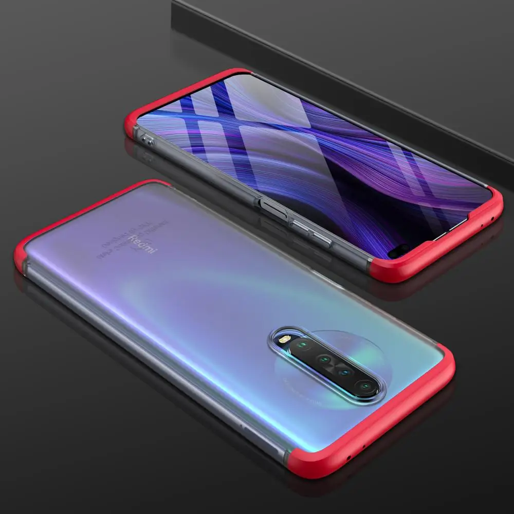 Чехол GKK для Xiaomi Redmi 6 K20 Pro 7 8 7A 8A Note 5 полупрозрачный матовый чехол Mi 9T A2 Lite оболочка |