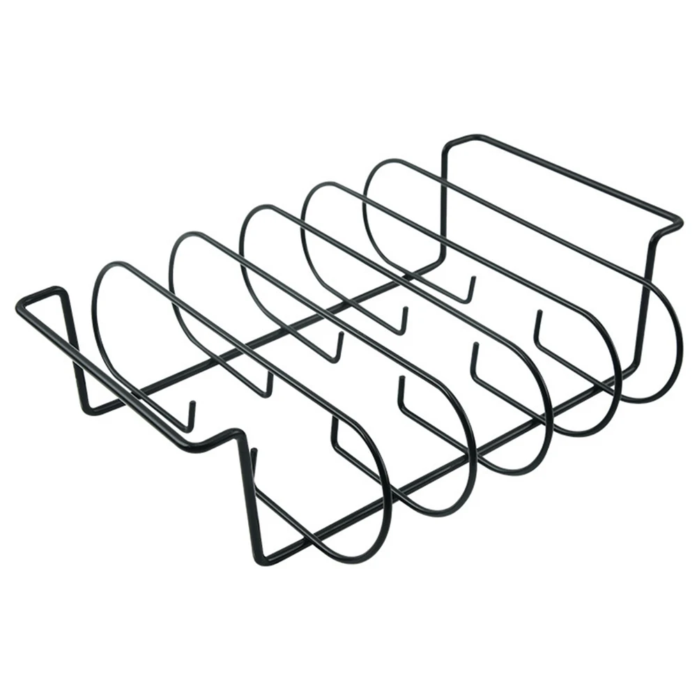 Non-Stick Rib Shelf Stand Barbecue Rib And Roast Rack Stainless Steel Grilling BBQ Chicken Beef Ribs Rack Grilling Basket
Non-Stick Rib Shelf Stand Barbecue Rib And Roast Rack Stainless Steel Grilling BBQ Chicken Beef Ribs Rack Grilling Basket