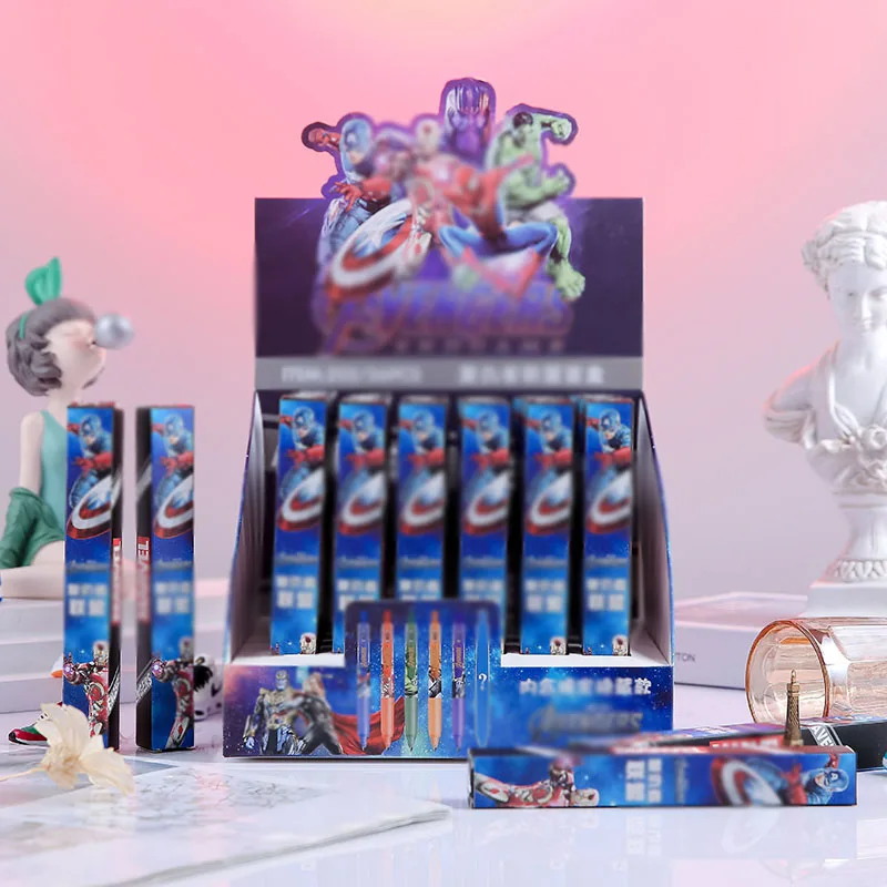 36 pcs/lot Hero Series Blind box Gel Pen Kawaii 0.5mm Black Ink Neutral Pens Stationery Office School Writing Supplies
36 pcs/lot Hero Series Blind box Gel Pen Kawaii 0.5mm Black Ink Neutral Pens Stationery Office School Writing Supplies