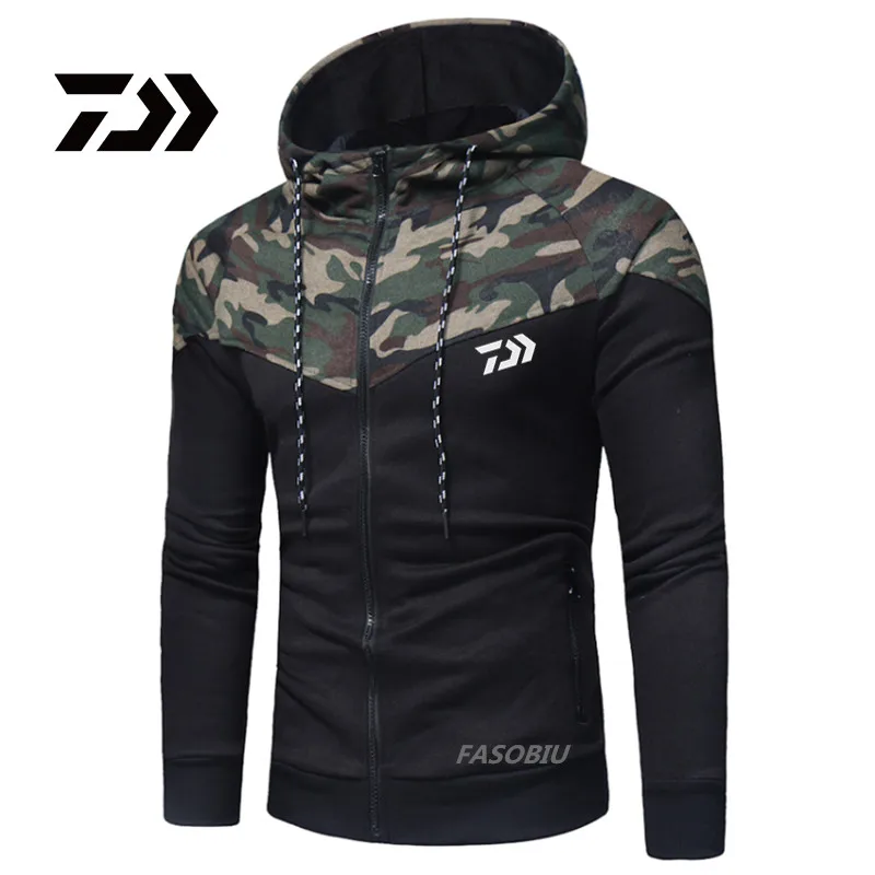 Daiwa Spring and Autumn Fishing Clothes Cotton Outdoor Camping Hiking Sports Suit Camouflage Stitching Fishing Jacket Pants Suit
Daiwa Spring and Autumn Fishing Clothes Cotton Outdoor Camping Hiking Sports Suit Camouflage Stitching Fishing Jacket Pants Suit