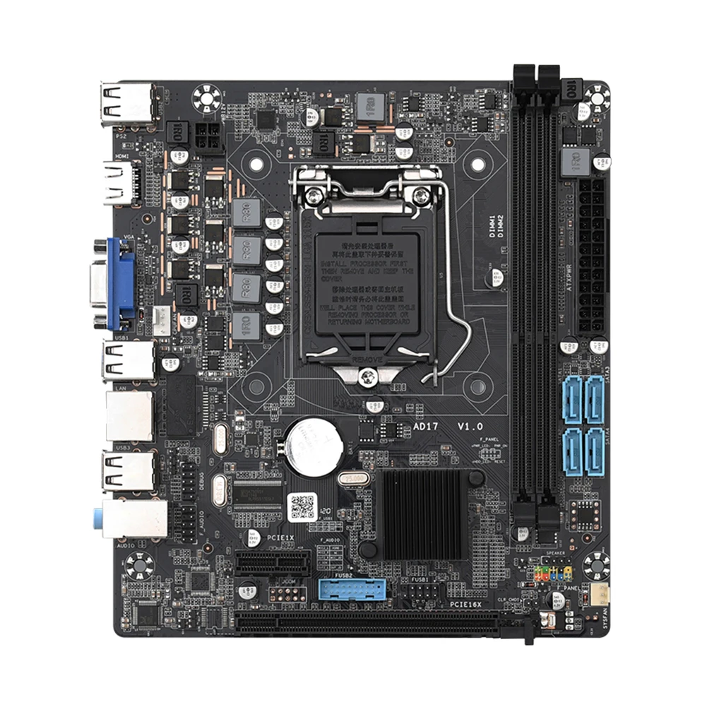 Computer Motherboard with Baffle Data Cable DDR3 Dual-channel Memory PCI-E 8X 2 MATX Mainboard Computer Component
Computer Motherboard with Baffle Data Cable DDR3 Dual-channel Memory PCI-E 8X 2 MATX Mainboard Computer Component