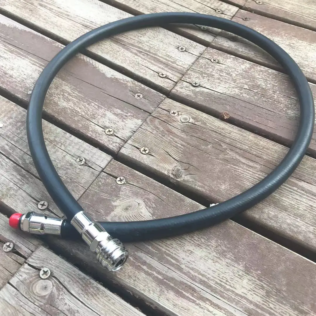 Scuba Diving Flexible Braided Hose Black Low Pressure Regulator Diver Octopus Hose 1st Stage Octopus
Scuba Diving Flexible Braided Hose Black Low Pressure Regulator Diver Octopus Hose 1st Stage Octopus