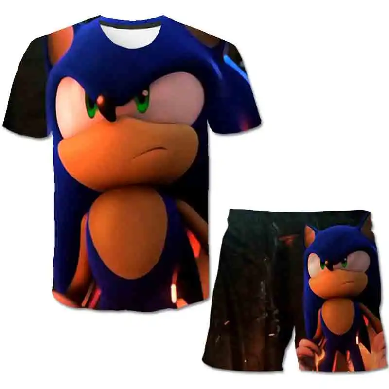 2021 Summer Kids Clothes Sonic 3d Print Suits Toddler Girls Sets Top+shorts 2pcs Sets Sports Suit Casual Baby Sets Boys Clothes
2021 Summer Kids Clothes Sonic 3d Print Suits Toddler Girls Sets Top+shorts 2pcs Sets Sports Suit Casual Baby Sets Boys Clothes