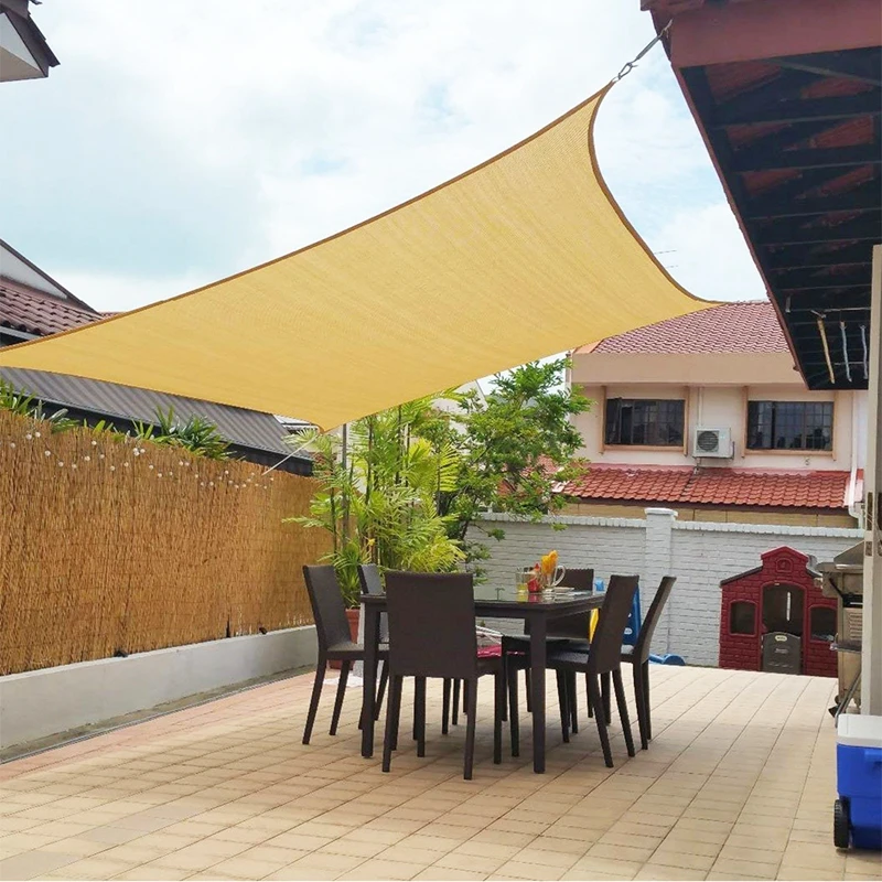 Sand 300D 160GSM Rectangular Shading Sail Polyester Oxford Household Waterproof Sunscreen Cloth Garden Awning Shade Outdoor
Sand 300D 160GSM Rectangular Shading Sail Polyester Oxford Household Waterproof Sunscreen Cloth Garden Awning Shade Outdoor