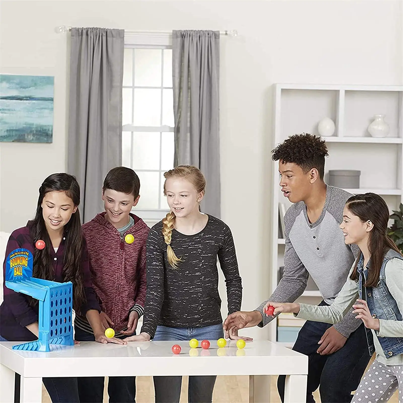 Portable Kid Interactive Intellectual Bouncing Ball Board Game Children Gift Toy Board Game Toy Children Gift Toy Intellectual
Portable Kid Interactive Intellectual Bouncing Ball Board Game Children Gift Toy Board Game Toy Children Gift Toy Intellectual