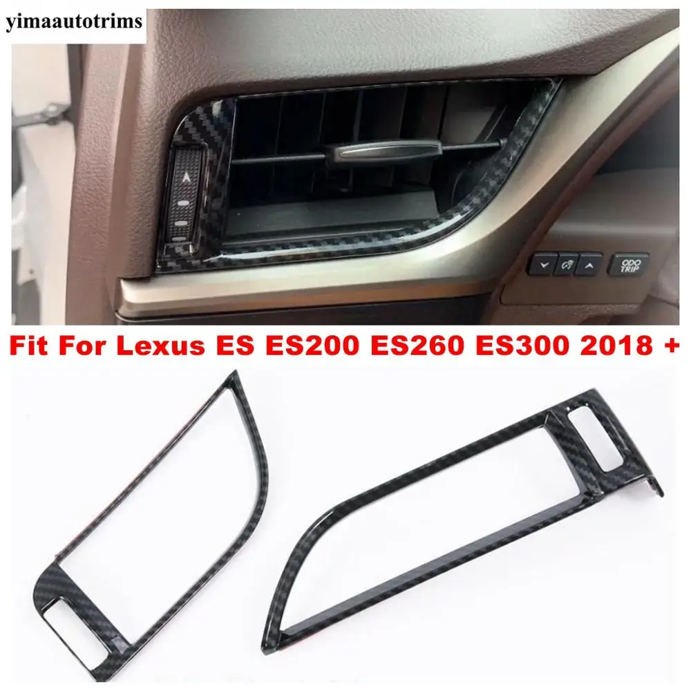 Dashboard Side Air Conditioning AC Outlet Vent Frame Decoration Cover Trim Fit For Lexus ES ES200 ES260 ES300 2018 - 2021
Dashboard Side Air Conditioning AC Outlet Vent Frame Decoration Cover Trim Fit For Lexus ES ES200 ES260 ES300 2018 - 2021