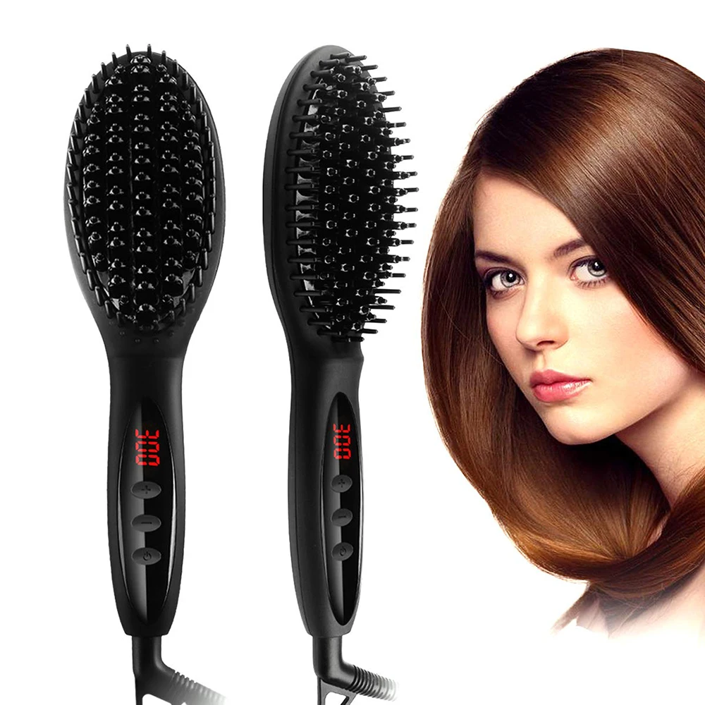Hair Straightener Brush Ceramic Straightening Brush Men Women Straighting Comb Electronic Hair Brush Beard Straightener Comb
Hair Straightener Brush Ceramic Straightening Brush Men Women Straighting Comb Electronic Hair Brush Beard Straightener Comb