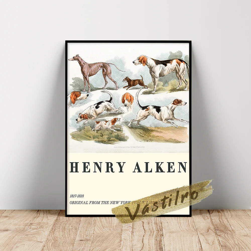 Henry Alken Poster, Hunting Dogs Sporting Sketch Illustration Picture, Alken Retro Dog Prints, Funny Cute Animal Wall Painting
Henry Alken Poster, Hunting Dogs Sporting Sketch Illustration Picture, Alken Retro Dog Prints, Funny Cute Animal Wall Painting