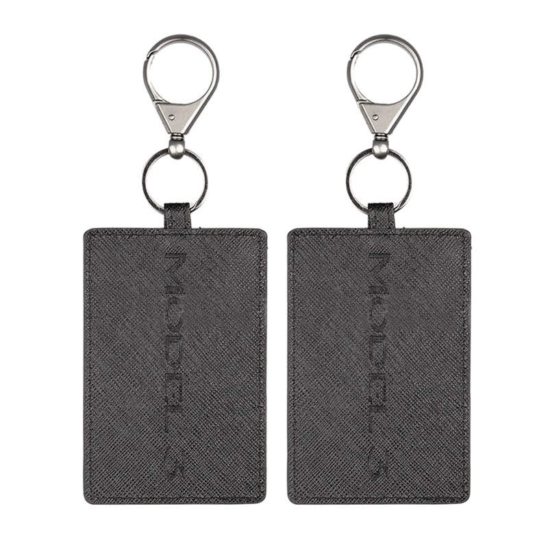 2X Key Card Holder For Tesla Model 3, Anti-Dust Light Leather With Keychain For Tesla Model 3 Accessories Black
2X Key Card Holder For Tesla Model 3, Anti-Dust Light Leather With Keychain For Tesla Model 3 Accessories Black