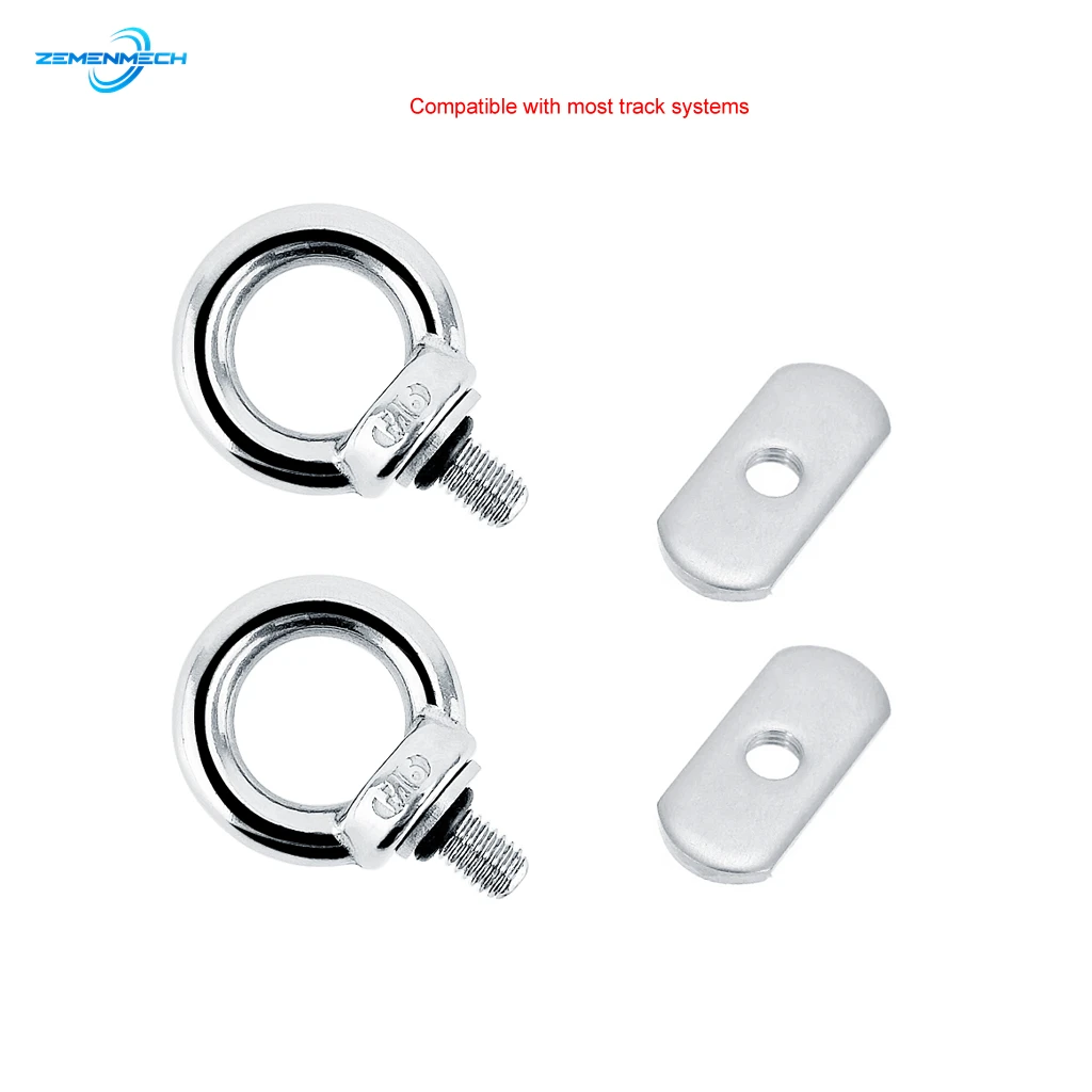 2PCS Kayak Track Mount Tie Down Eyelet Rail Track Screws Track Nut for Bungee Cord Rope Rowing Inflatable Boat Kayak Accessories
2PCS Kayak Track Mount Tie Down Eyelet Rail Track Screws Track Nut for Bungee Cord Rope Rowing Inflatable Boat Kayak Accessories