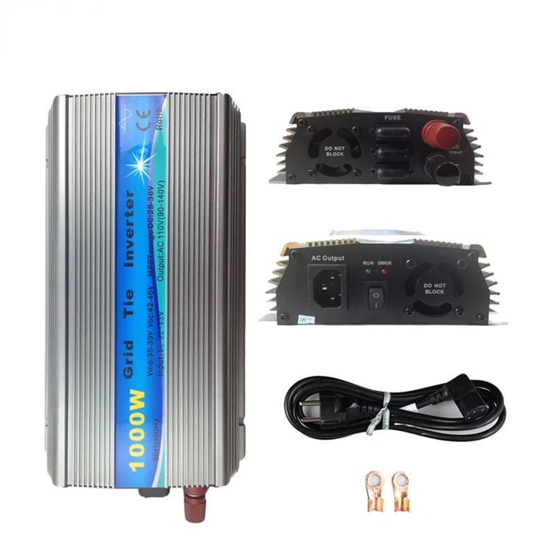 PowMr 1000W Grid Tie Inverter 10.5-28VDC input 110V or 220VAC output Micro solar inverter grid tie GTI-1000W 
PowMr 1000W Grid Tie Inverter 10.5-28VDC input 110V or 220VAC output Micro solar inverter grid tie GTI-1000W