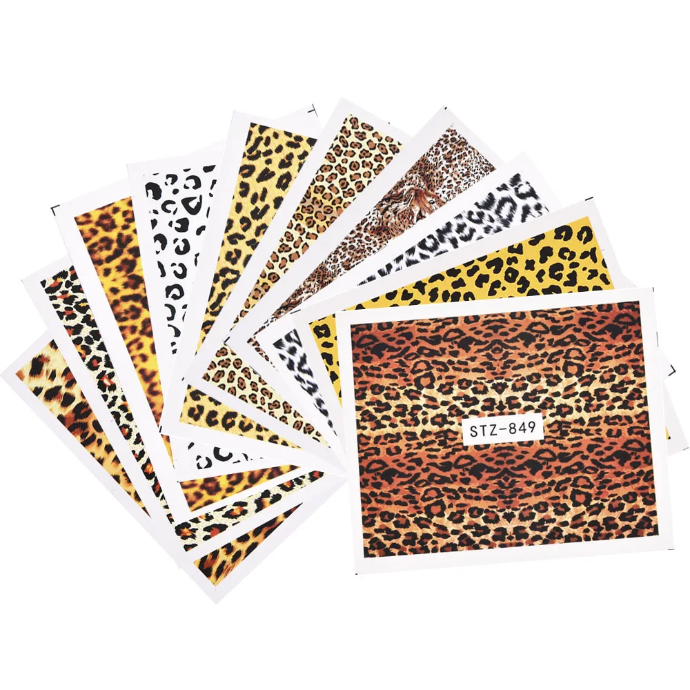 1 Pcs Leopard Sexy Animals Stickers for Nails Heart Cow Pattern Nail Art Designs Water Transfer Tattoo Decals Gel Polish Slider
1 Pcs Leopard Sexy Animals Stickers for Nails Heart Cow Pattern Nail Art Designs Water Transfer Tattoo Decals Gel Polish Slider