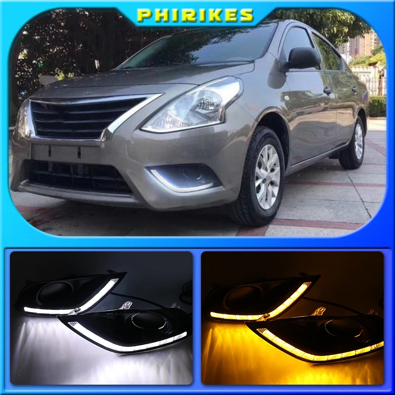2pcs For Nissan Almera Latio Sunny Versa 2014 2015 2016 2017 2018 DRL Daytime Running Lights Daylight Fog Head Lamp
2pcs For Nissan Almera Latio Sunny Versa 2014 2015 2016 2017 2018 DRL Daytime Running Lights Daylight Fog Head Lamp