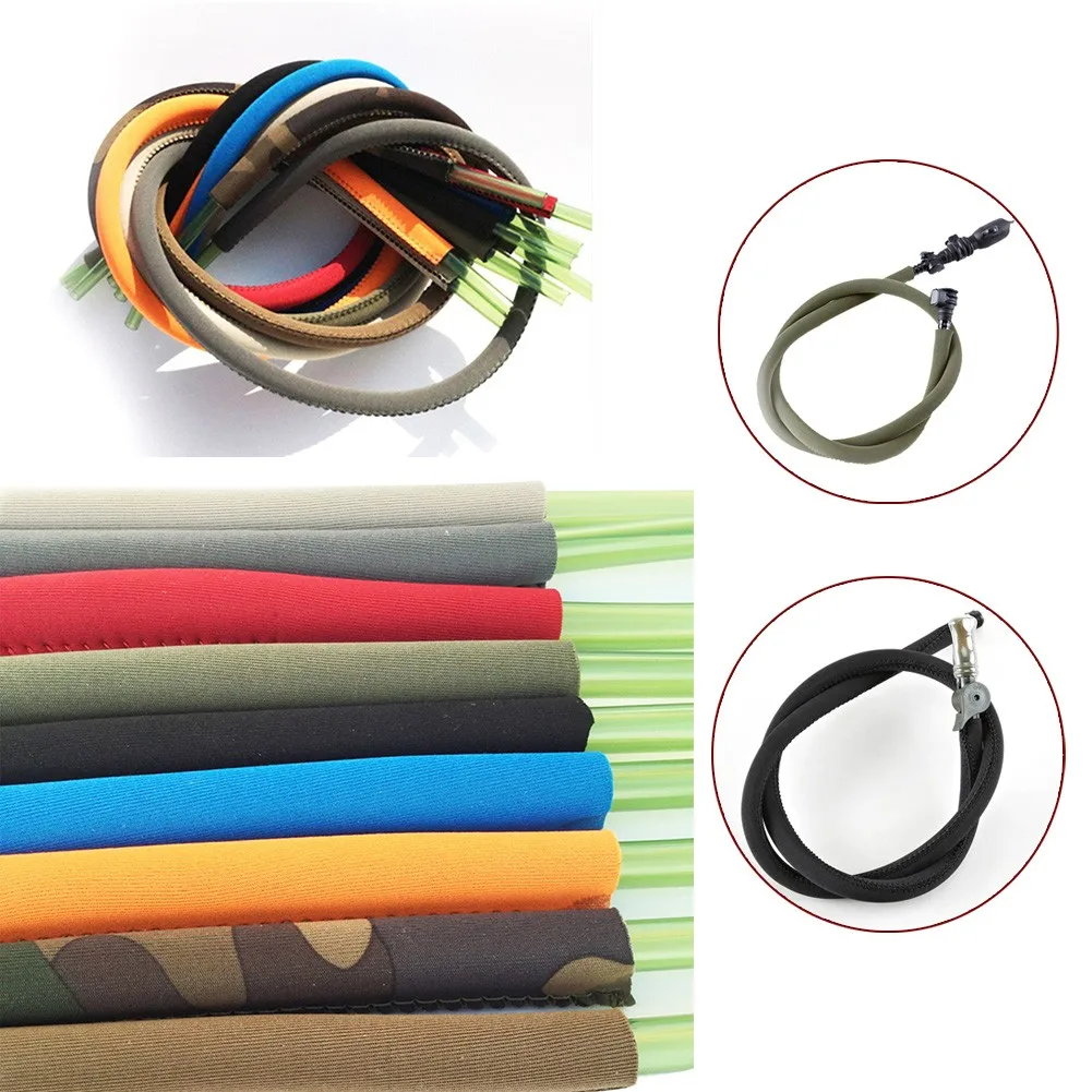 95cm Hydration Tube Cover Water Bladder Tube Cover Multi-Color Flexible Neoprene Hose Tube Sleeve For Outdoor Camping Hiking
95cm Hydration Tube Cover Water Bladder Tube Cover Multi-Color Flexible Neoprene Hose Tube Sleeve For Outdoor Camping Hiking