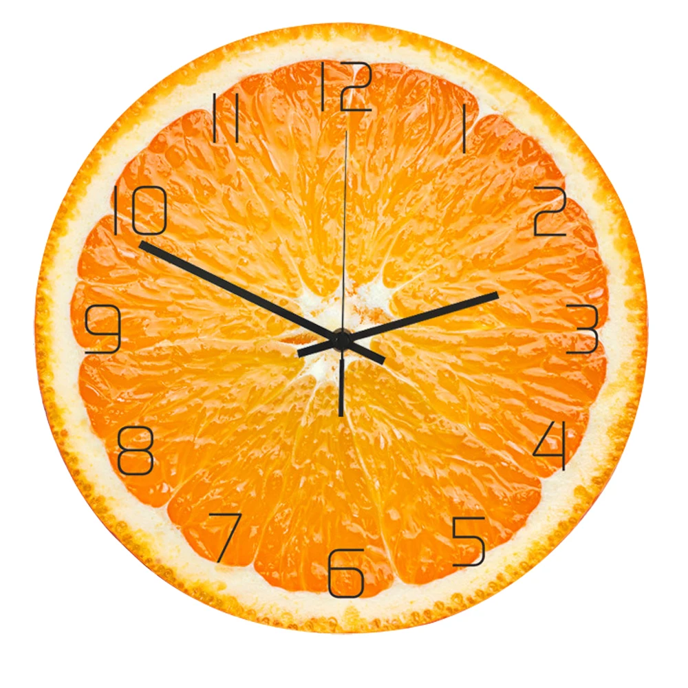 wall clock Acrylic Material Simulation Fruit Sweet orange Creative Frameless Silent Movement Kids' Room Home Decoration
wall clock Acrylic Material Simulation Fruit Sweet orange Creative Frameless Silent Movement Kids' Room Home Decoration