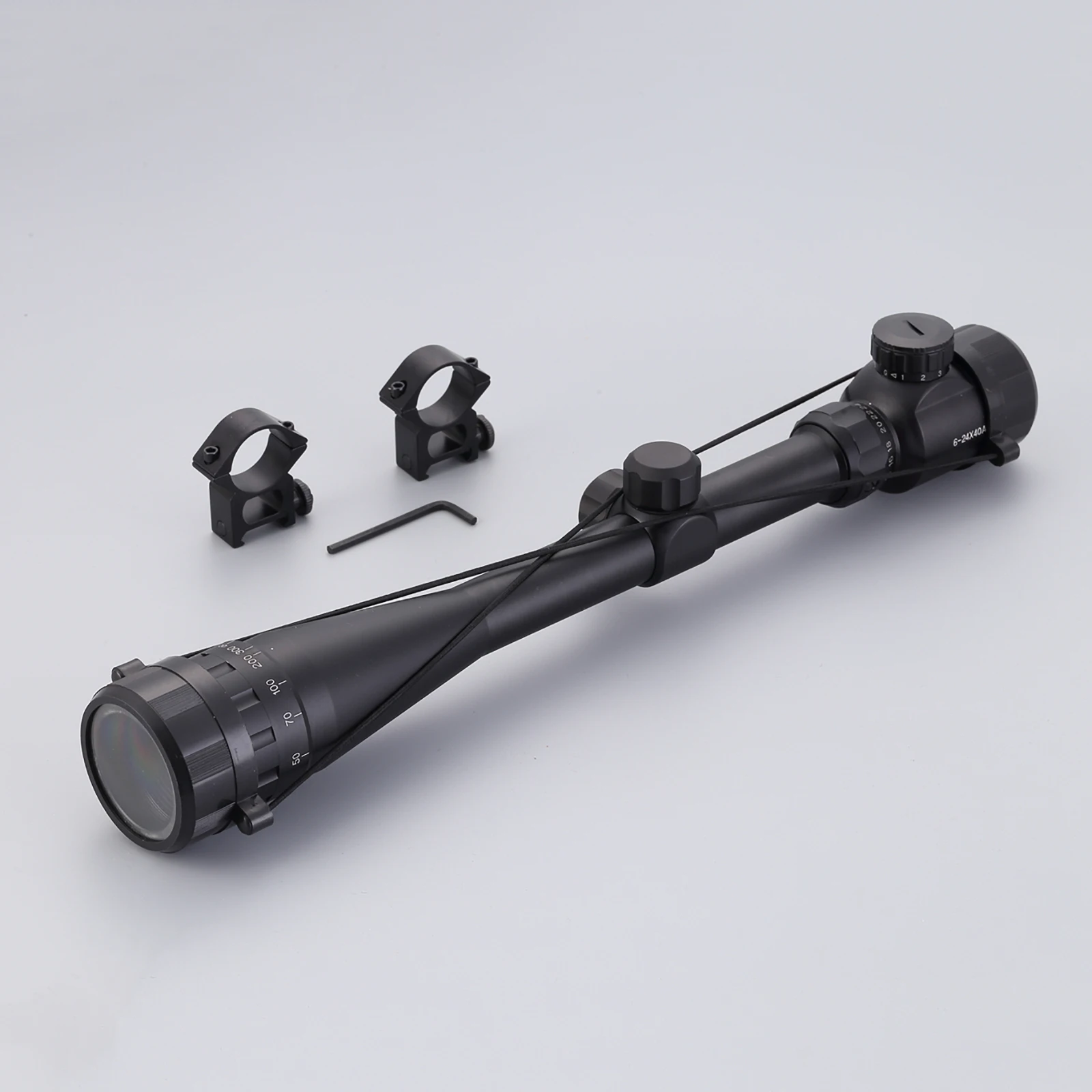 6-24X40 AOE Tactics Rifle Scope Green Red Dot Light Sniper Gear Hunting Optical Sight Spotting Scope for Rifle Hunting 
6-24X40 AOE Tactics Rifle Scope Green Red Dot Light Sniper Gear Hunting Optical Sight Spotting Scope for Rifle Hunting