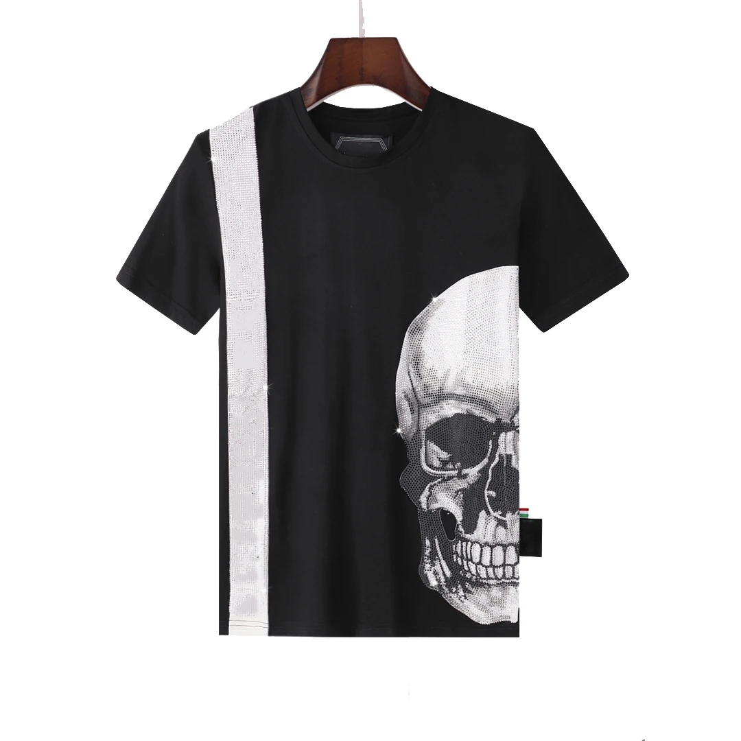 21ss T-shirt men's long-sleeved metal letters embroidered leather Plein Plan European fashion trend round neck pullover pp a&w
21ss T-shirt men's long-sleeved metal letters embroidered leather Plein Plan European fashion trend round neck pullover pp a&w