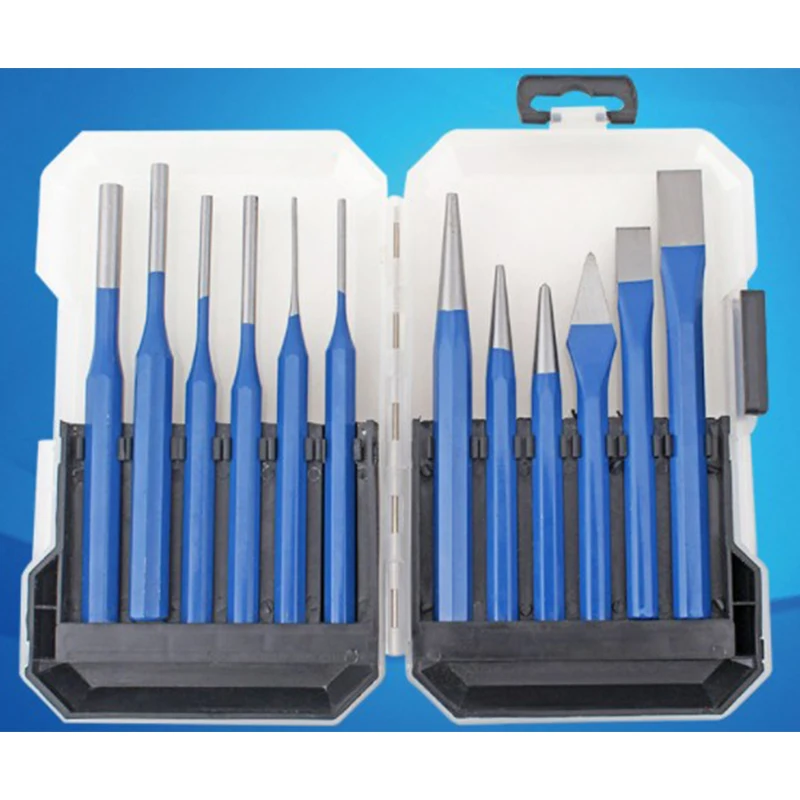 12Pcs/Set 3-8mm Alloy Steel Wood Carving Punch Tool Pin Chisel Rivet Screw Mark Hole Woodwork Carve Set
12Pcs/Set 3-8mm Alloy Steel Wood Carving Punch Tool Pin Chisel Rivet Screw Mark Hole Woodwork Carve Set