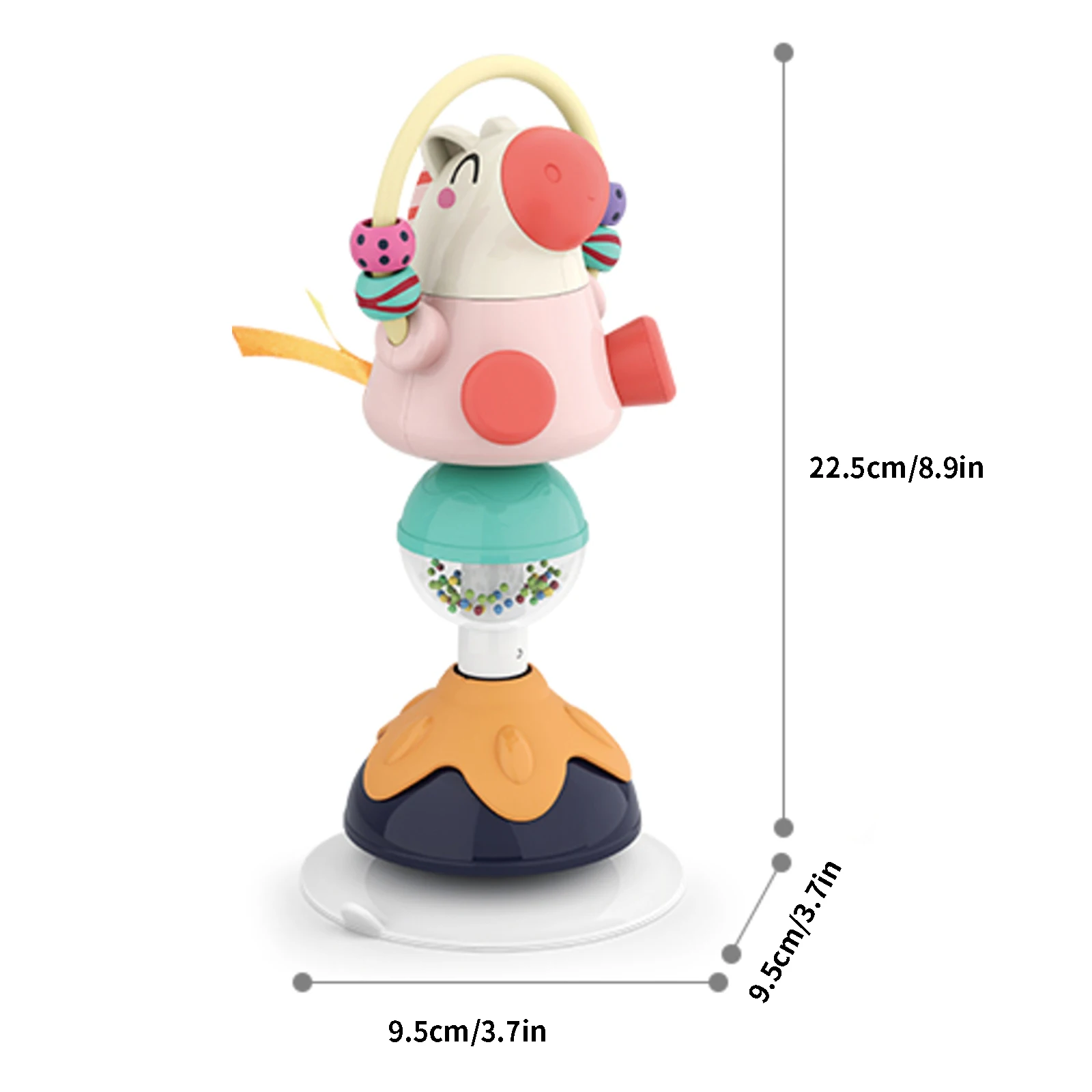 Baby Rattles Toys With Suction Cup Cartoon Animal Rattles Toys Girls Crib Mobile Montessori Rattle Baby Tray Suction Toy Gift
Baby Rattles Toys With Suction Cup Cartoon Animal Rattles Toys Girls Crib Mobile Montessori Rattle Baby Tray Suction Toy Gift
