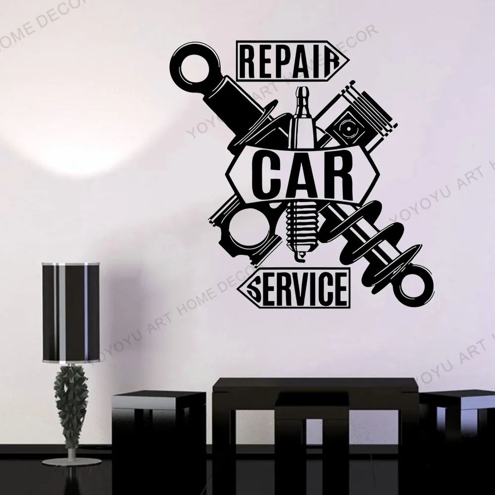 DIY Wall Decal Garage Car Repair Service Decor Details Vinyl Sticker Car Repaire Wallpaper Mural Self-adhesive Car Sticker WZ95
DIY Wall Decal Garage Car Repair Service Decor Details Vinyl Sticker Car Repaire Wallpaper Mural Self-adhesive Car Sticker WZ95