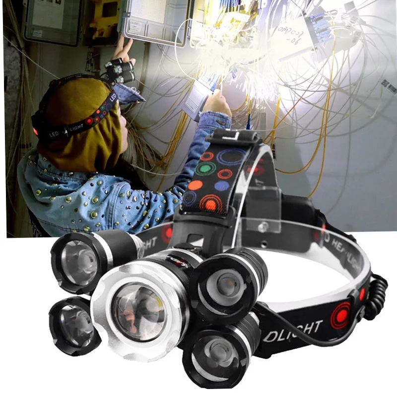 Rechargeable Three-eye T6 RJ-3000 Headlight Led Headlamp Fishing Torch Hunting Head Lamp Camping Headlamp Flashlight Head Light
Rechargeable Three-eye T6 RJ-3000 Headlight Led Headlamp Fishing Torch Hunting Head Lamp Camping Headlamp Flashlight Head Light