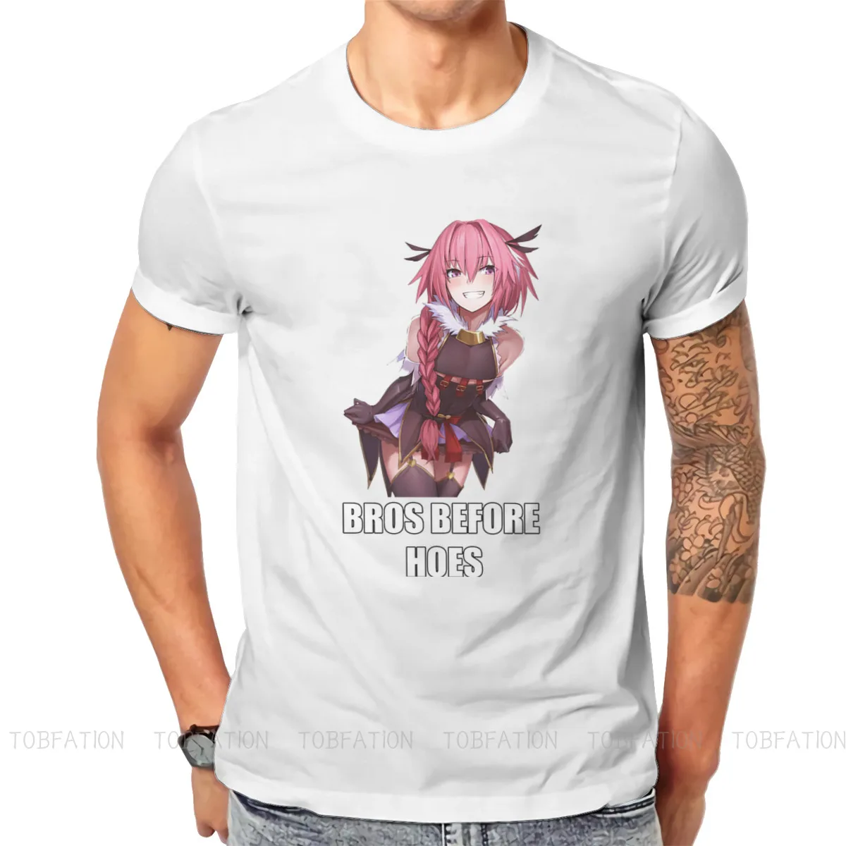 Astolfo Bros Before Hoes Unique TShirt Fate Grand Order Game Master Servants Japanese Manga Comfortable Hip Hop Gift Clothes
Astolfo Bros Before Hoes Unique TShirt Fate Grand Order Game Master Servants Japanese Manga Comfortable Hip Hop Gift Clothes