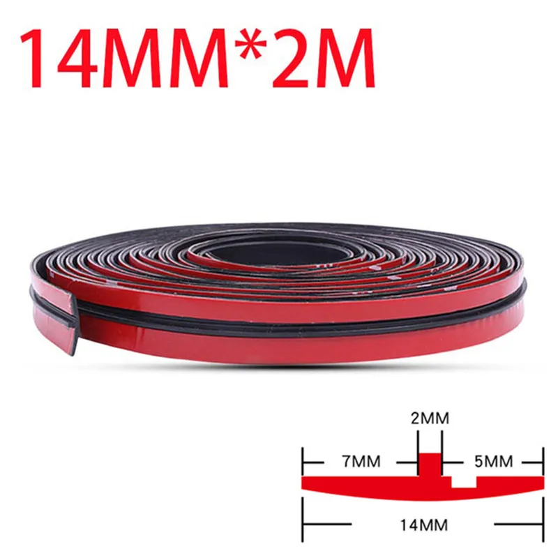 Moulding Sealing Car Edge Strip Rubber Soundproof T-Type Waterproof 14mmx2m/19mmx2m Dustproof Car 2021 New Cheap
Moulding Sealing Car Edge Strip Rubber Soundproof T-Type Waterproof 14mmx2m/19mmx2m Dustproof Car 2021 New Cheap