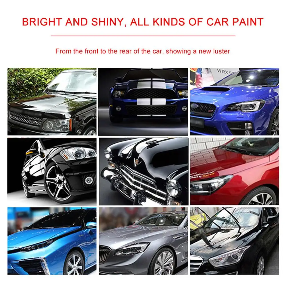 Car Wax Crystal Plating Set Hard Glossy Carnauba Wax Paint Care Coating Tiny Scratch Repair Maintenance With Sponge And Towel
Car Wax Crystal Plating Set Hard Glossy Carnauba Wax Paint Care Coating Tiny Scratch Repair Maintenance With Sponge And Towel