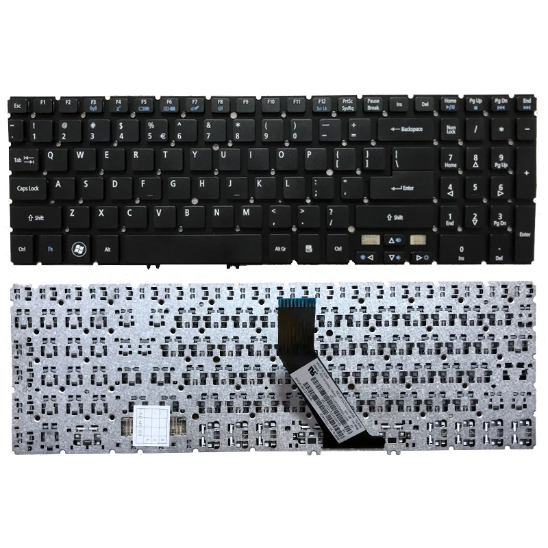 

US Keyboard For Acer Aspire V5 V5-531 V5-531G V5-551 V5-551G V5-571 V5-571G V5-571P V5-571PG V5-531P M5-581 Laptop English