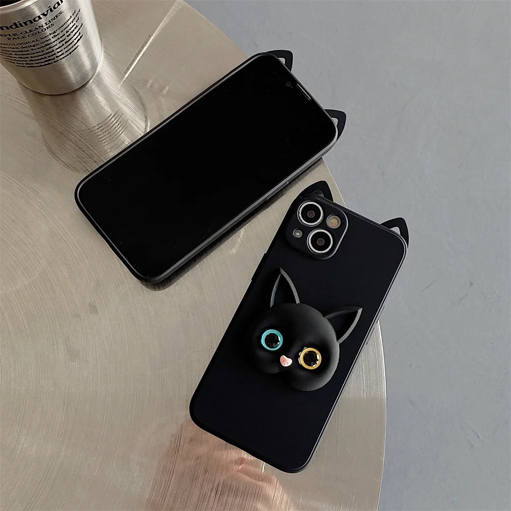Cute 3D Cartoon Silicon Case for iPhone 11 12 13 Pro Max X XR XS Max 7 8 Plus 8Pus 7Plus Glitter Beard Cat Lovely Ears Cover
Cute 3D Cartoon Silicon Case for iPhone 11 12 13 Pro Max X XR XS Max 7 8 Plus 8Pus 7Plus Glitter Beard Cat Lovely Ears Cover