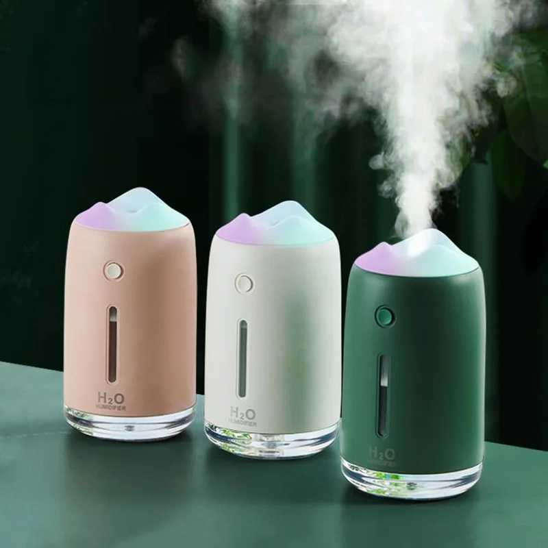 310ml Snow Mountain USB Air Humidifier For Home Ultrasonic Car Mist Maker with Marquee Night Lamps Mini Office Air Purifier
310ml Snow Mountain USB Air Humidifier For Home Ultrasonic Car Mist Maker with Marquee Night Lamps Mini Office Air Purifier