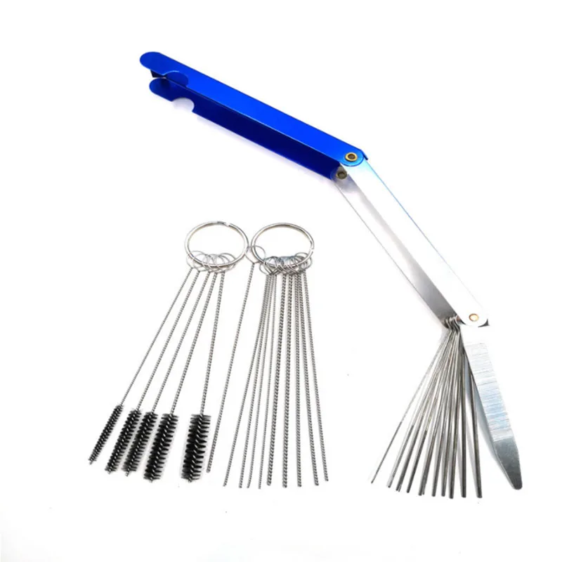 3Pcs Motorcycle Carburetor Cleaning Kit Dirt Jet Remove Brushes Tool Easy Clean Stainless Steel Engine Accessories Car Practical 
3Pcs Motorcycle Carburetor Cleaning Kit Dirt Jet Remove Brushes Tool Easy Clean Stainless Steel Engine Accessories Car Practical