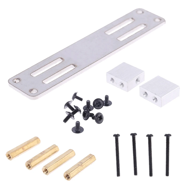 2 Set for MN D90 D91 RC Truck Car Metal Parts: 1 Set Servo Fixed Mount Bracket Kit & 1 Set Gear Bridge Axle with Screws
2 Set for MN D90 D91 RC Truck Car Metal Parts: 1 Set Servo Fixed Mount Bracket Kit & 1 Set Gear Bridge Axle with Screws